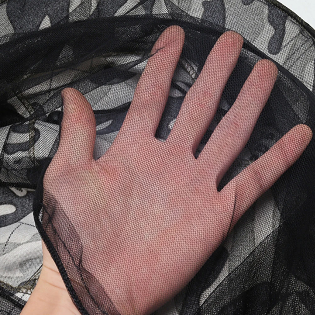 Уличная Ночная Рыболовная Шапка против москитов и пчел сетчатая Защитная крышка