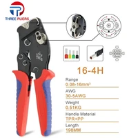 0 08 16mm2 16 4h tubular terminal crimping tools mini pliers adjust knob to control crimping size terminals electrical clamps