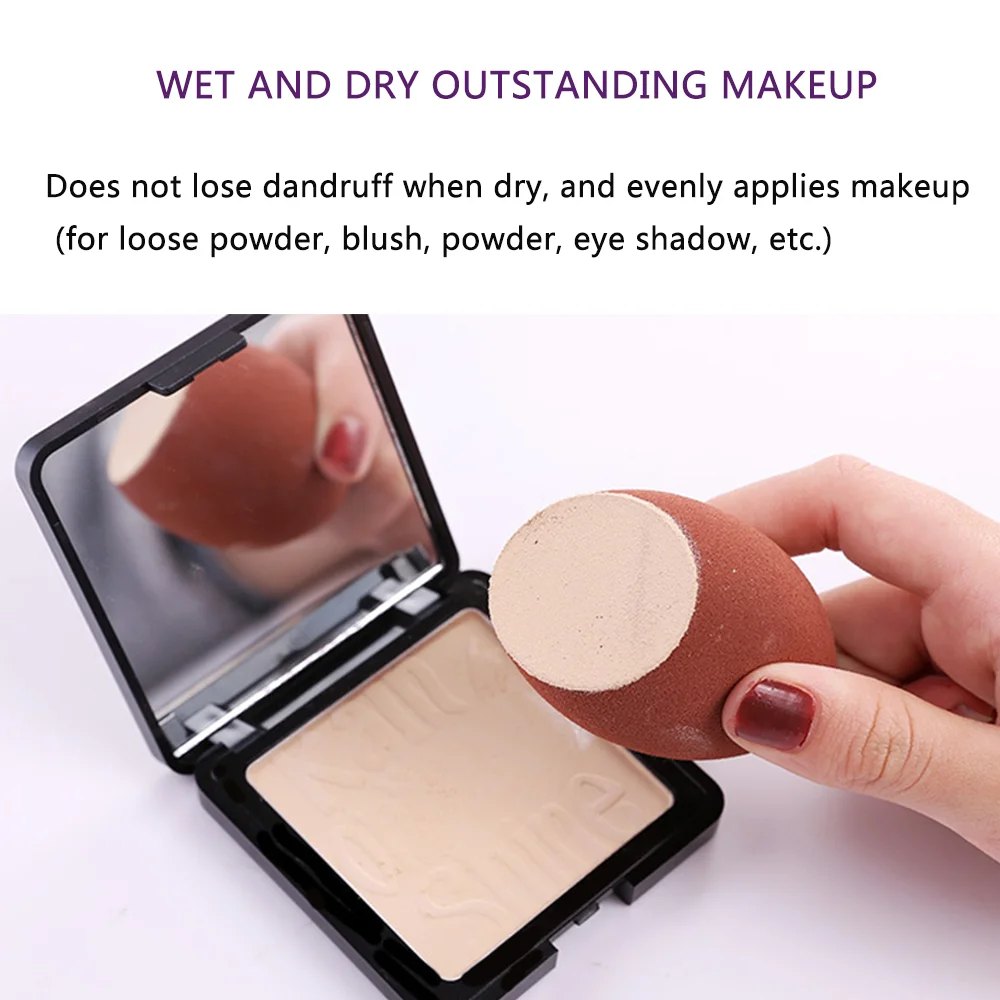 2 шт. губки для макияжа пышные и увеличенные в воде одно двойное использование