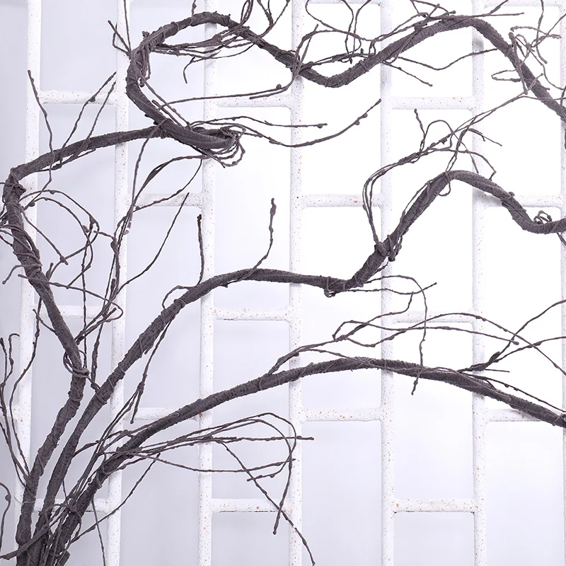 

Искусственные растения из Искусственного Дерева, 300 см, настоящие на ощупь ветви, Лиана, настенная подвесная ротанговая Пластиковая Гибкая ...