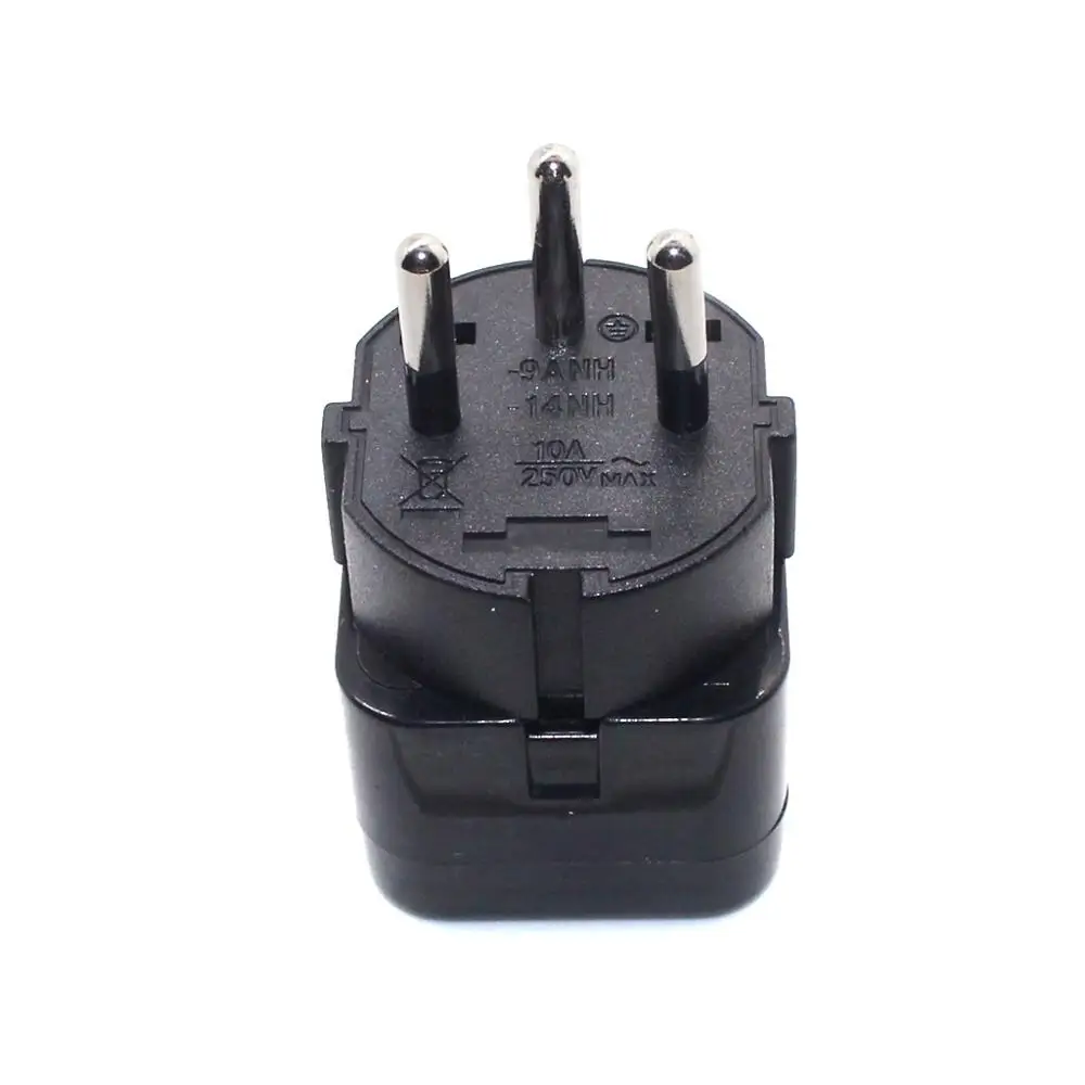 Дорожный адаптер в Израиль 2-стороннее переключение розеток на 3 Pin заземление WT 10A