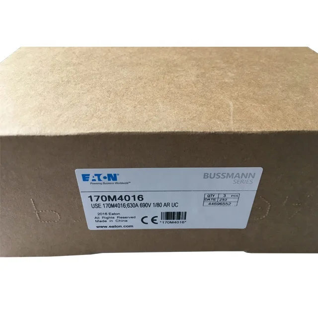 

630A 690V Ceramic Fuse price 170M4016 New original power fuse low voltage fuse Bussmann Fuses