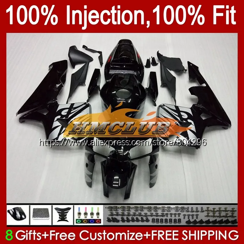 

Инъекция для HONDA CBR 600 CBR600 RR CC CBR600RR 10No.13 CBR 600RR 600F5 600CC F5 Blk серебристый 05 06 CBR600F5 2005 2006 обтекатель