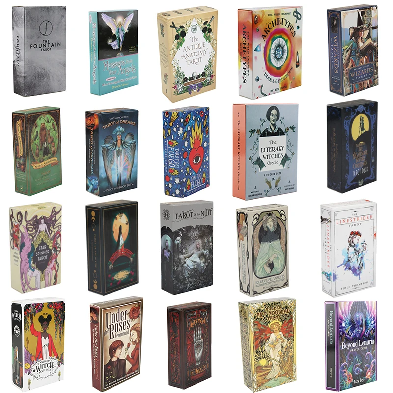 

Настольная игра гадания, Таро, английская версия, карточная настольная игра с изображением оркулала, настольная игра, карточка-Таро