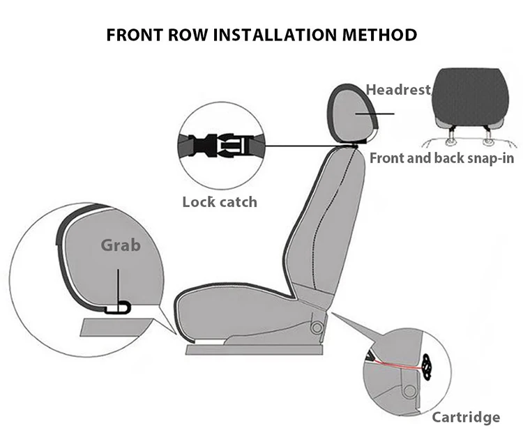 AUTOYOUTH накидка на сиденье автомобиля с подголовником чехлы машину чехол кресло