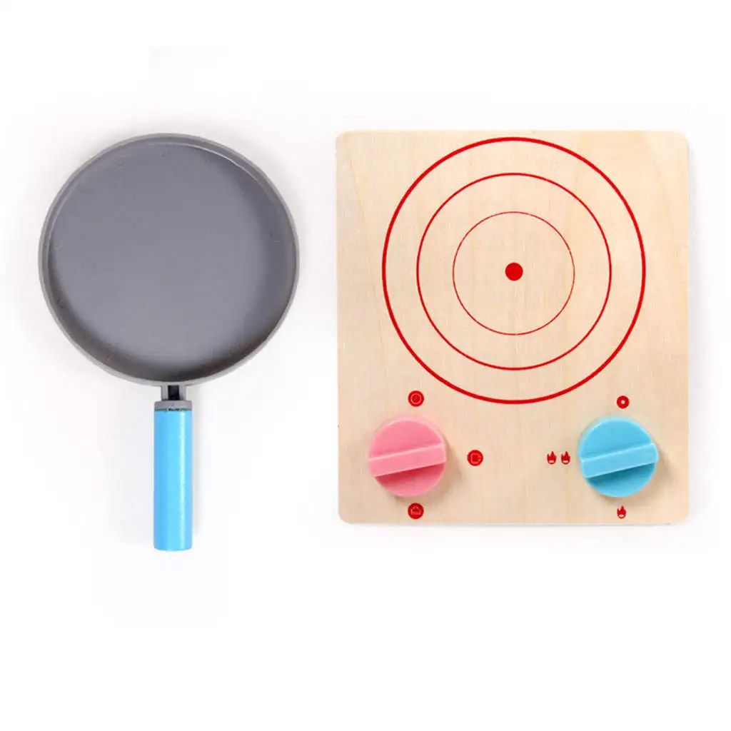 

Simulation Kitchen Playset Food Pretend Play Role Play Toys Kitchen Cookware Playset for Unisex Children Holiday Gifts
