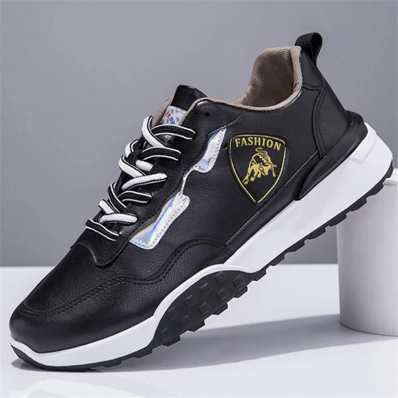 Designer sports men's shoes new fashion men's platform sneakers comfortable and casual thick-soled running men's loafers