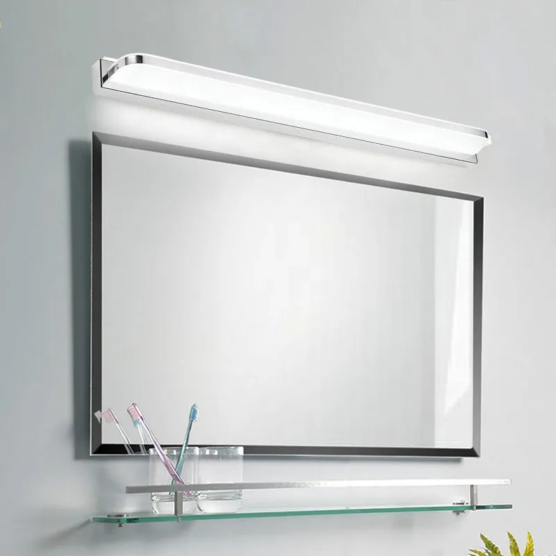 Светодиодная настенная лампа для зеркала водонепроницаемый светильник из