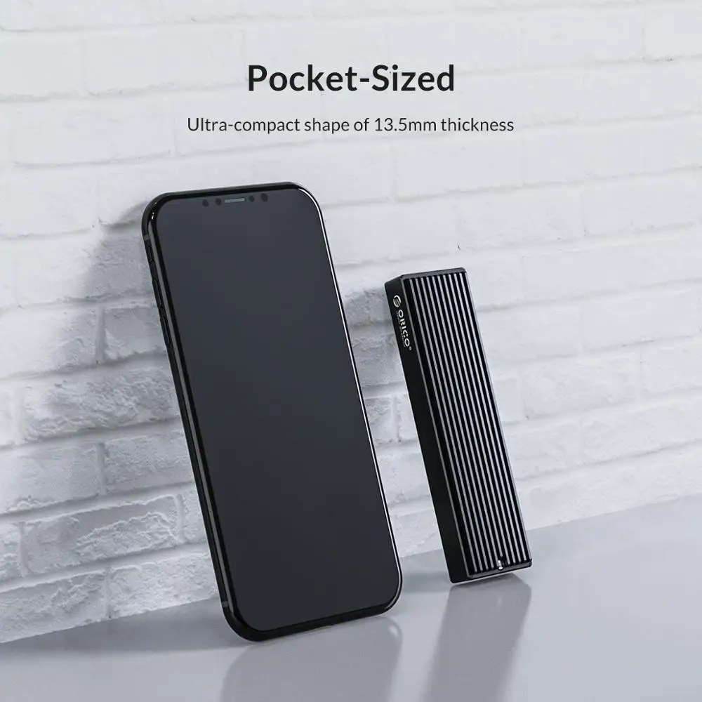 ORICO LSDT 5 Гбит/с M.2 SATA NGFF внешний жесткий диск 128 ГБ 256 512 1 ТБ DIY Портативный