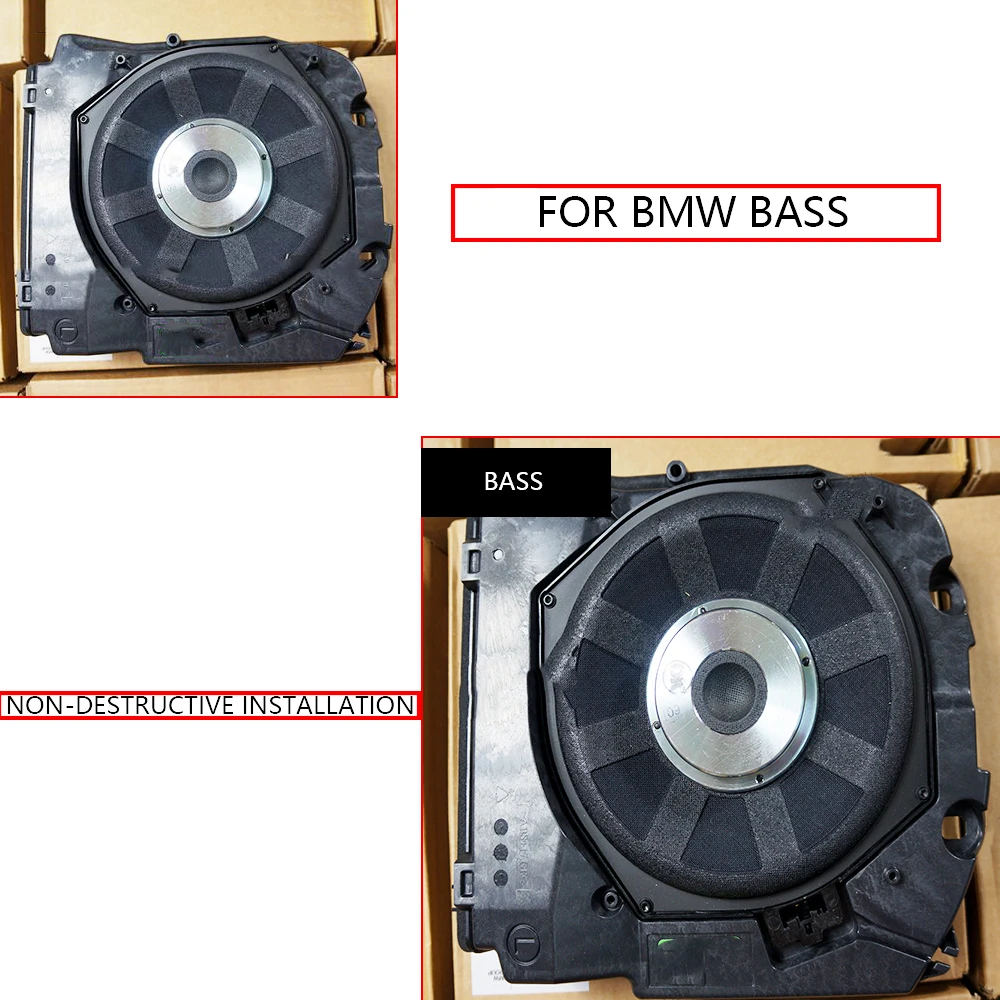 Автомобильный сабвуфер для BMW F10 F30 F32 F15 F25 G30 G11 G01 серии низкочастотный динамик