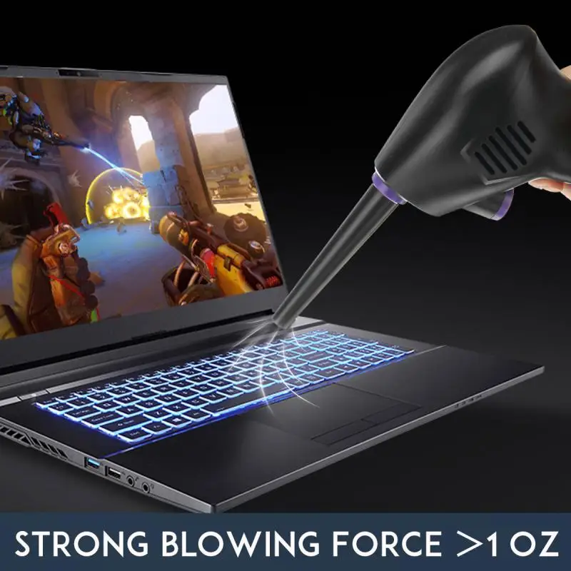 Беспроводной Air Duster электронный очиститель воздуха для компьютера клавиатуры