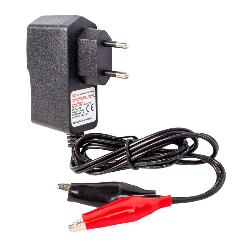 POWERMASTER PM 13899 6 вольт 1 амперный аккумулятор зарядное устройство * Полностью