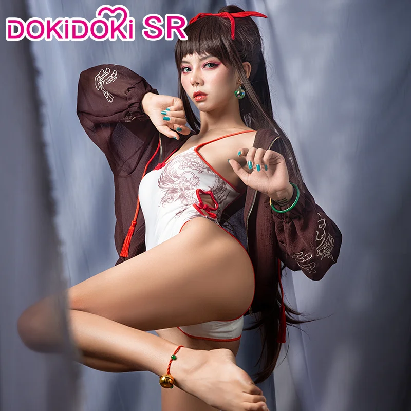 Dokidok SR фильм Хуа Косплей Мулан принцесса костюмы купальник в китайском стиле