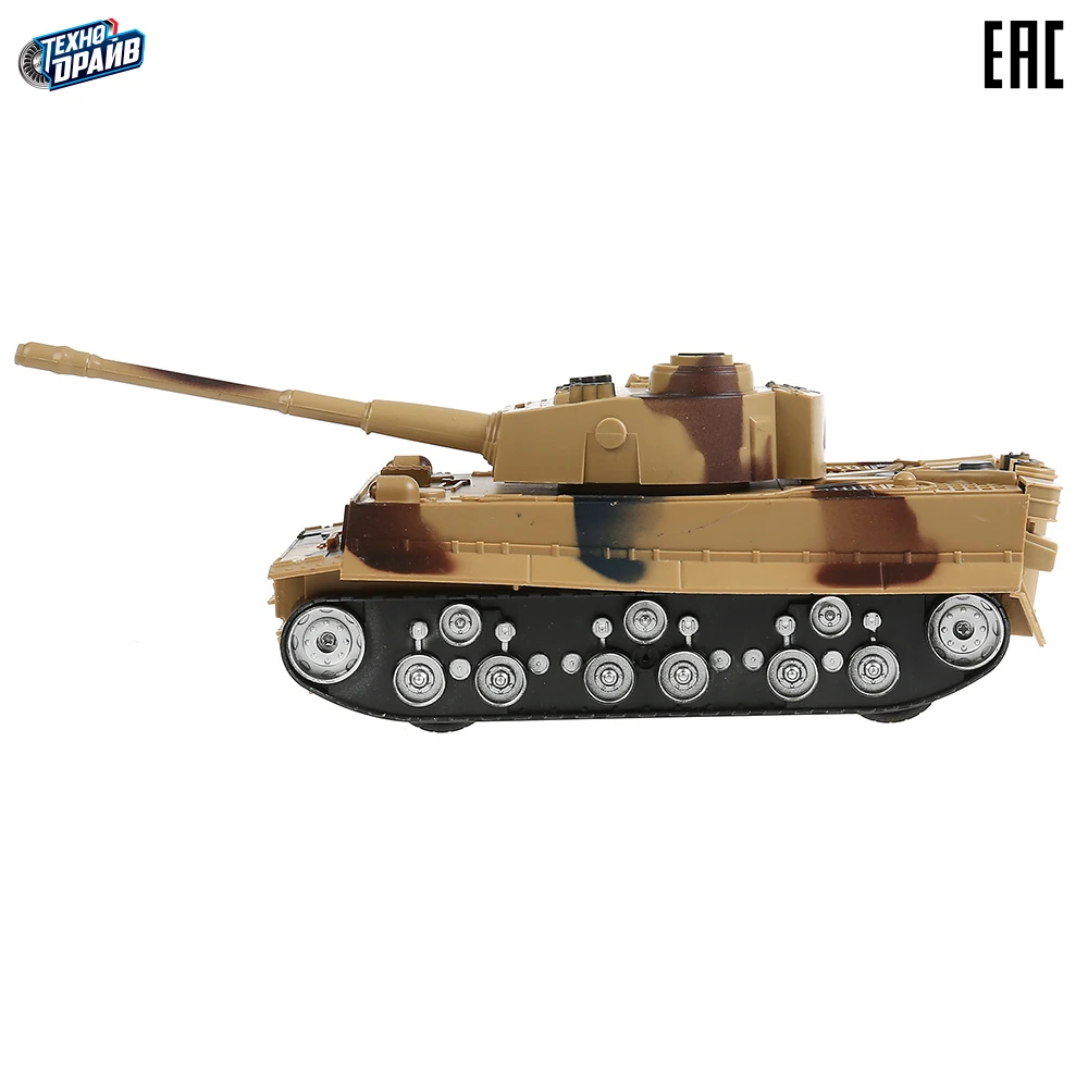 Танк ТЕХНОДРАЙВ на радиоуправлении со светом и звуком 295654|Радиоуправляемые