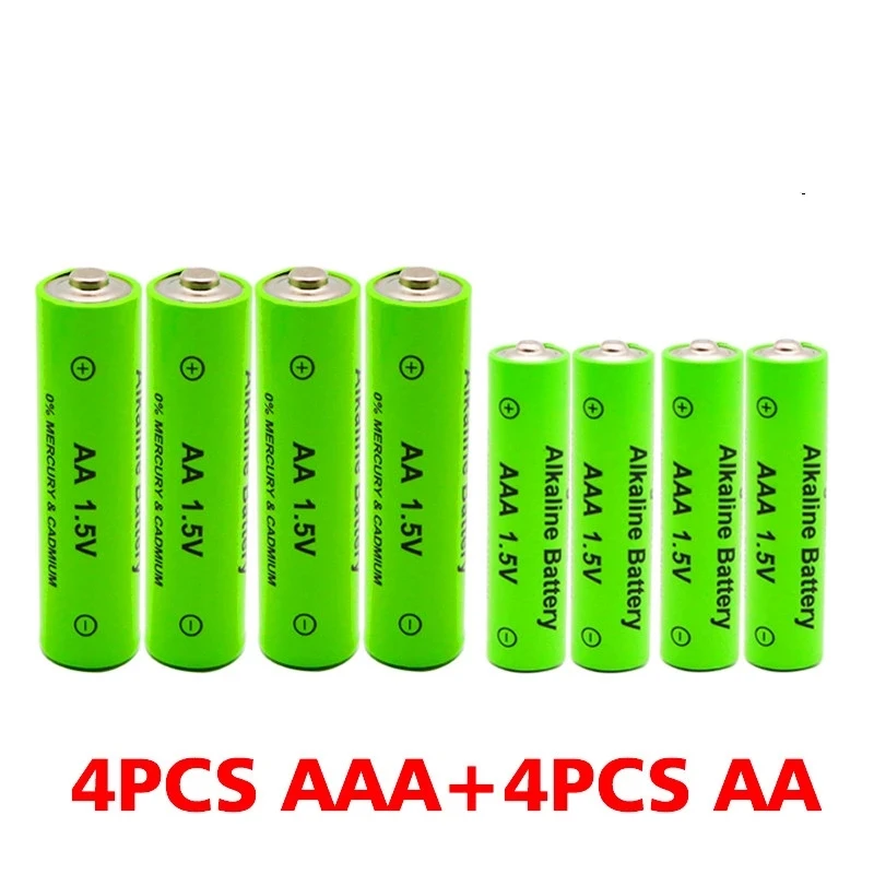 AA + AAA Rechargeable 1.5V 5800mAh / 4000mah Alkaline Battery Flashlight Toys Watch MP3 Player Replace Ni-Mh | Электроника