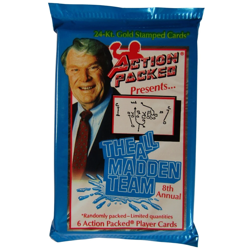 Action Packed 1992 NFL Football The All Madden Team 8th Annual. Коллекционные карточки американский футбол 6шт Action Packed 1992 NFL Football The All Madden Team 8th Annual. Коллекционные карточки американский футбол 6шт