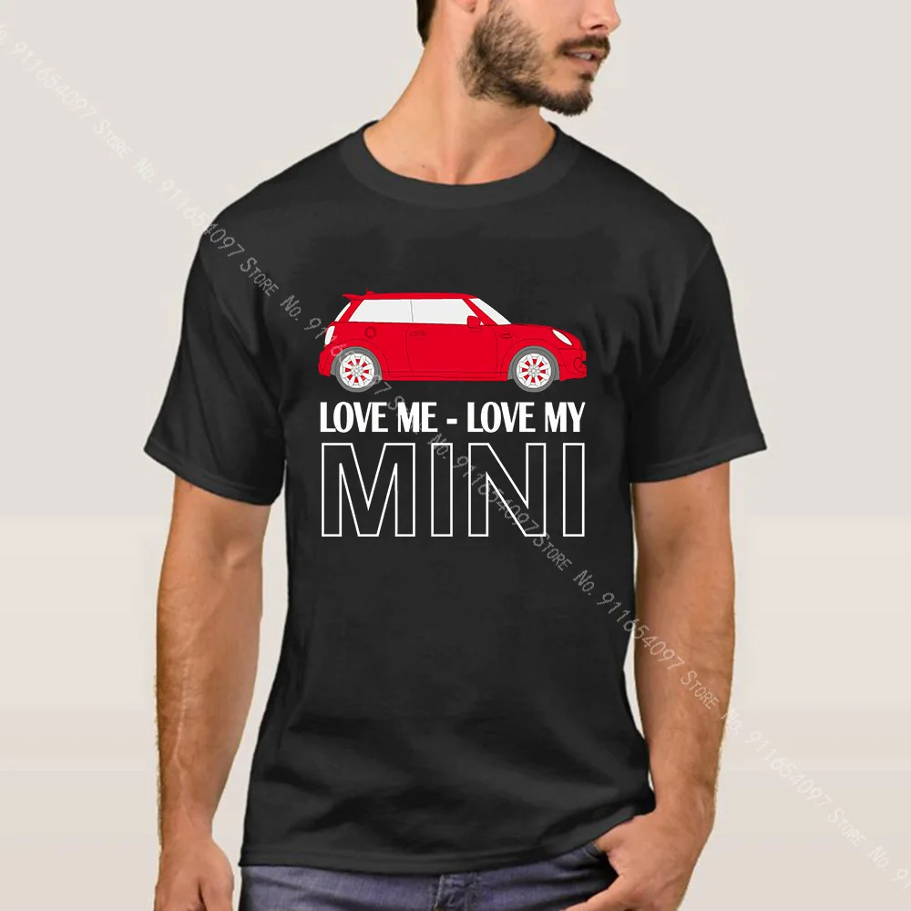 Мини футболка Clubman Roadster Cooper Love Me My Men John Works Design 1 2021 хлопок рубашка|Мужские
