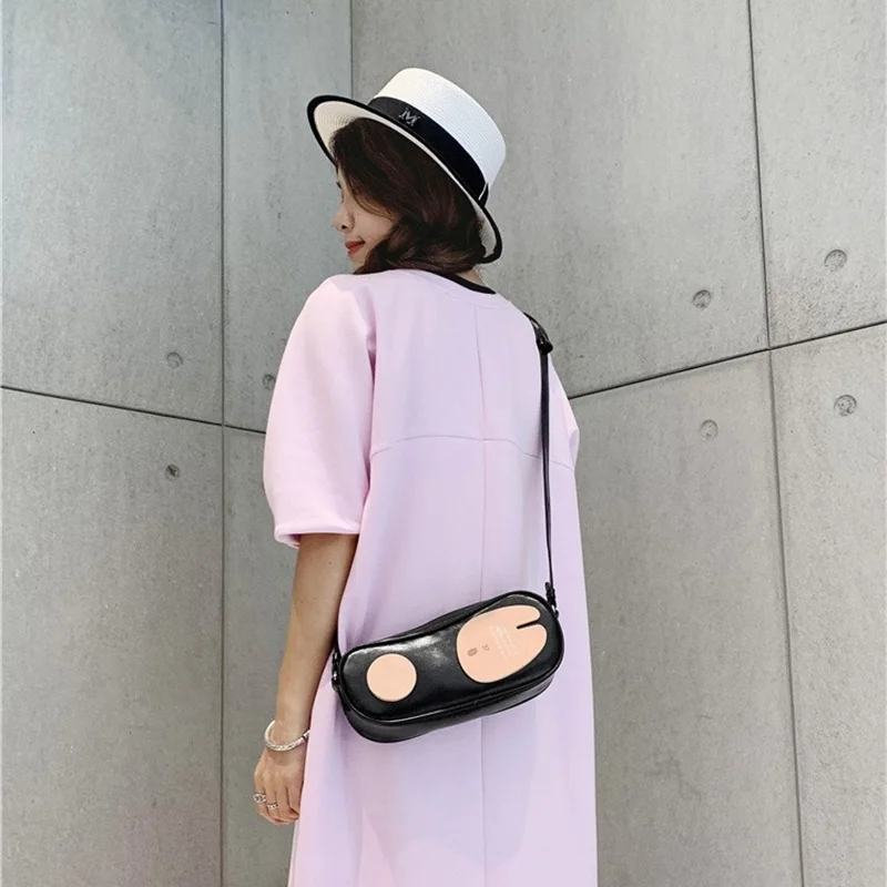

100% Cowhide Hit Color Baguette crossbody Bag 2021 New Fashion Luxury Designer Shoulder Bag High Quality Handbags Women Bags Cc