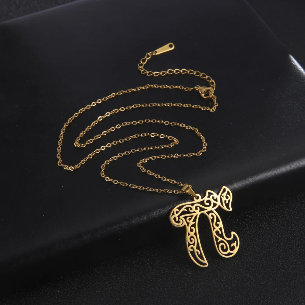 Амулет Likgreat Chai для женщин и мужчин ожерелья с подвесками позолоченные ювелирные