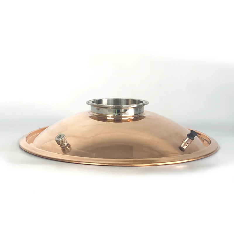 Медная Крышка &quotколокол &quotдля бака диаметром 350 мм. Зажим 2 &quot. Самогонный