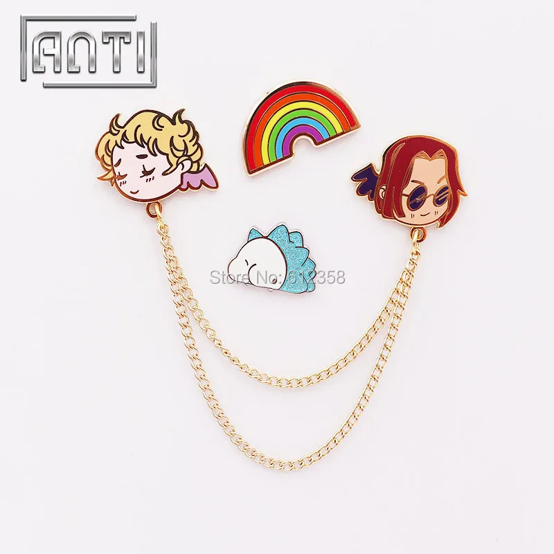 На заказ множество различных типов милых штифтов и значков размером 0 5-2 дюйма |