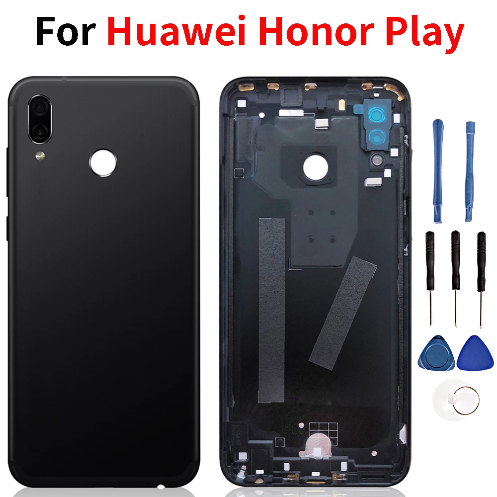 Металлический корпус для huawei Honor Play, задняя крышка на батарейке, чехол на заднюю панель для Honor Play COR-AL10, запасные части для ремонта