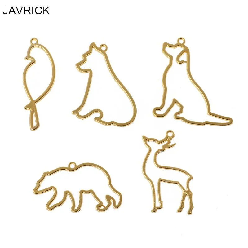 5 шт. пустые оправы с животными|Инструменты и оборудование для украшений| |