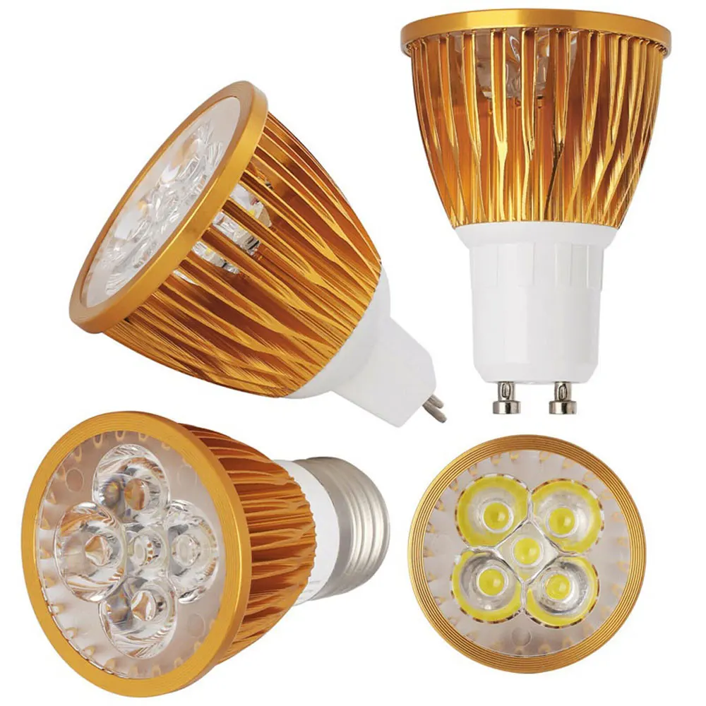 Светодиодный прожектор BulbGU10 E27 E14 затемняемое светодиодное пятно света Лампа MR16 DC