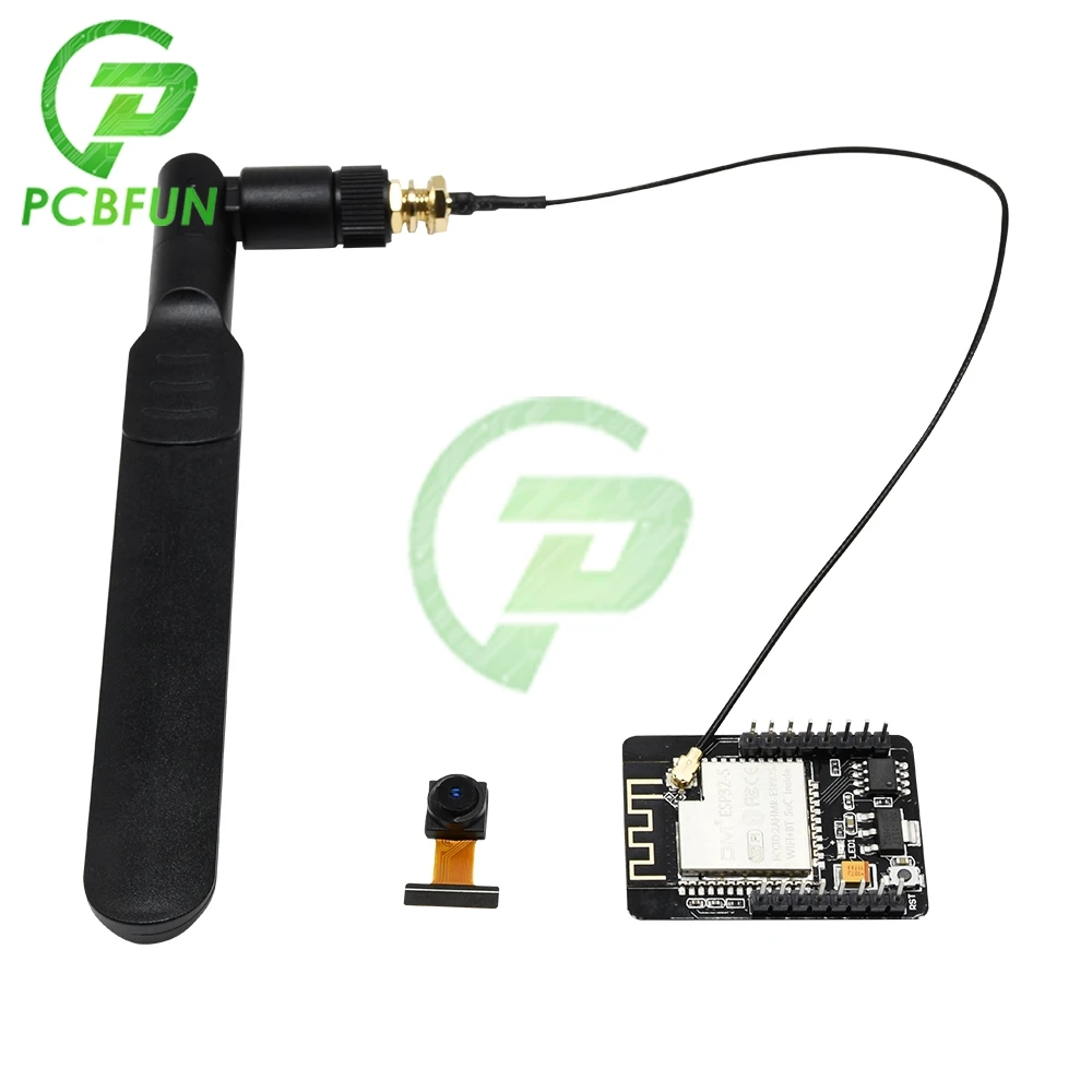 ESP32-CAM 5V WIFI Bluetooth макетная плата + OV2640 камера 2.0MP 8dBi двухдиапазонная антенна IPEX к RP-SMA