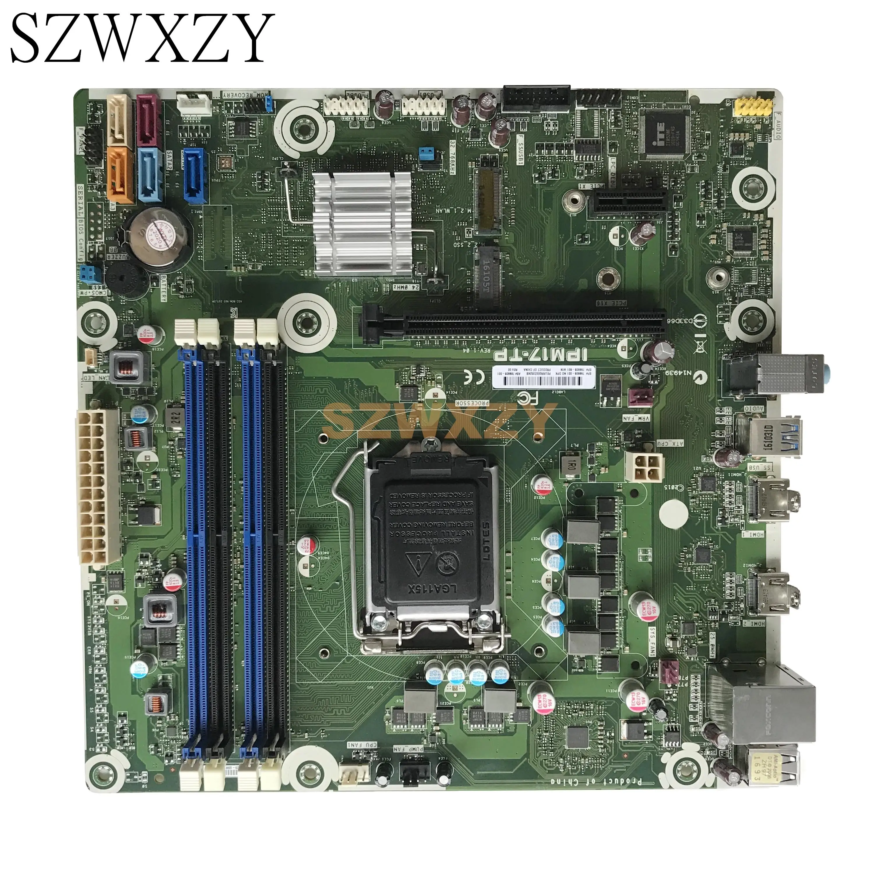 Отлично подходит для HP 750 860 OMEN 870 Z170 IPM17-TP материнская плата LGA1151 DDR4 799926-001 799926-002