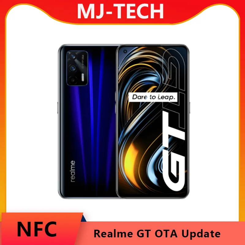 Смартфон Global Realme GT 128 ГБ/256 ГБ 6 43 Гц Snapdragon 120 восемь ядер 65 Вт Европейское зарядное