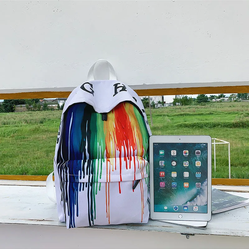 OkoLive DS0008 New Campus Backpack Female Korean High School Schoolbag Leisure Large Capacity Good Friend Backpack