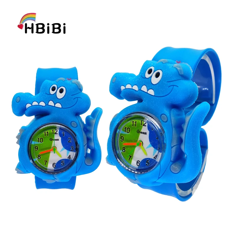 Cartoon Crocodile Watch Children Boys Kids Watches Students Sports Clock Girls Wristband Child Quartz Wristwatch | Наручные часы