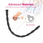 Уретральный катетер, расширитель, гей-вибратор, вилка для пениса, стимуляция конского глаза, секс-игрушки для взрослых мужчин, силиконовый катетер для уретры