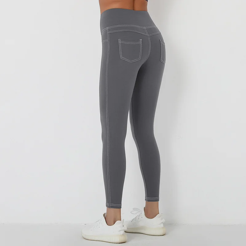 Эластичные облегающие бедра колготки с высокой талией женские обтягивающие