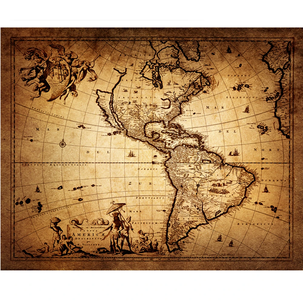 

Colorful print Wall Tapestry Wall Hanging Psychedelic Tapestry Decor for Bedroom Living Room Ancient map M475