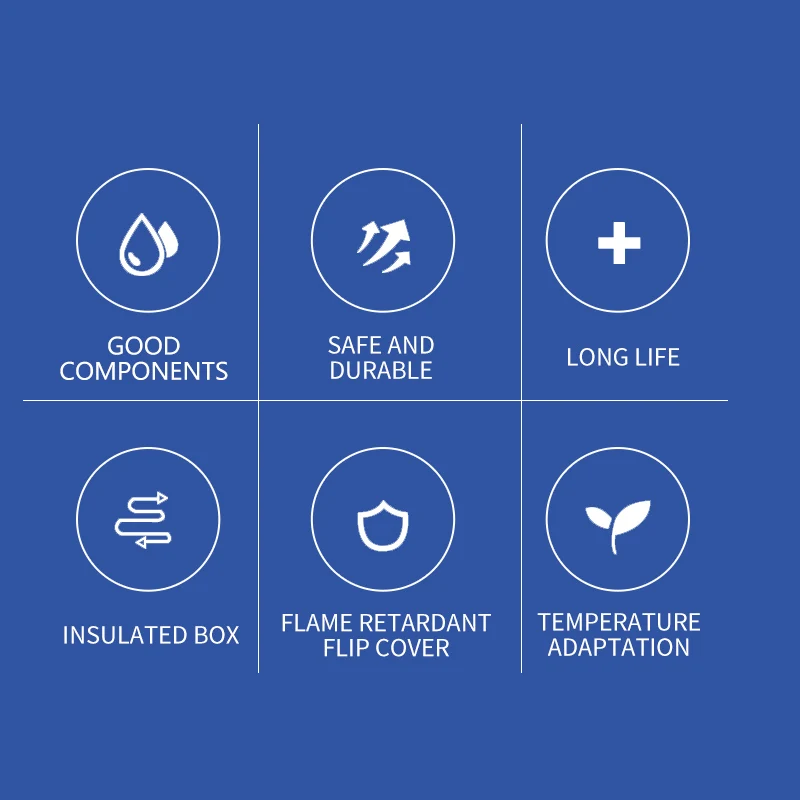 Наружная Водонепроницаемая электрическая распределительная коробка на Din-рейку