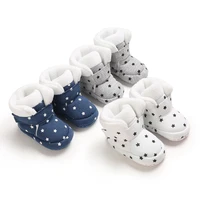warm newborn toddler boots winter first walkers baby girls boys shoes soft snow booties for 0 18m