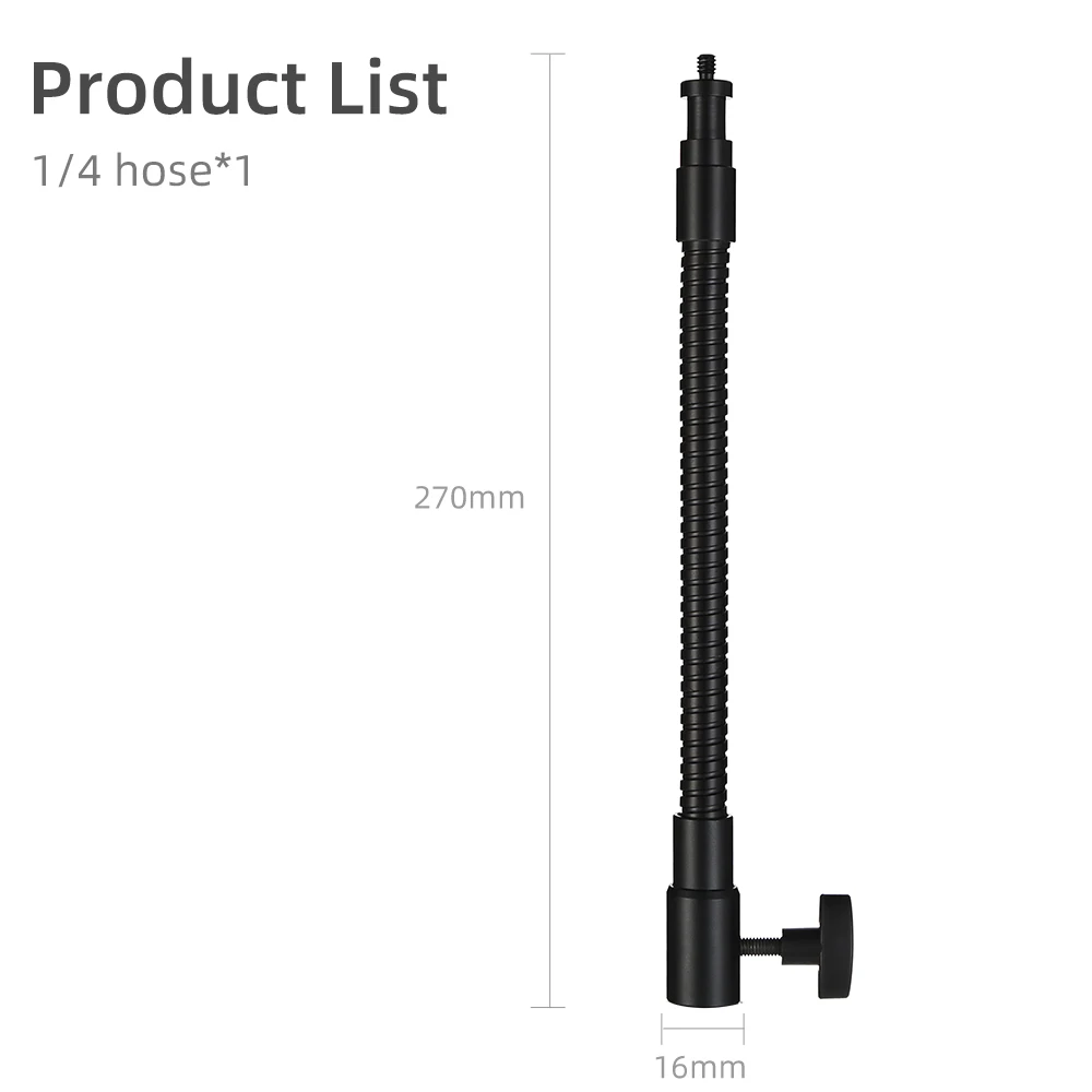 27 см 1/4 винтовой металлический держатель кронштейна для светодиодсветильник