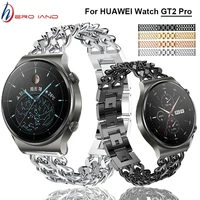 for gt 2 pro watchband strap for huawei watch gt2 pro gt2 46mm bracelet band alloy metal wristband 22mm replacement correa