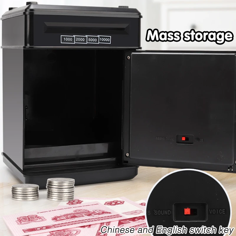 Цифровые монеты экономия наличных денег сейф мини-банкомат Электронная Копилка