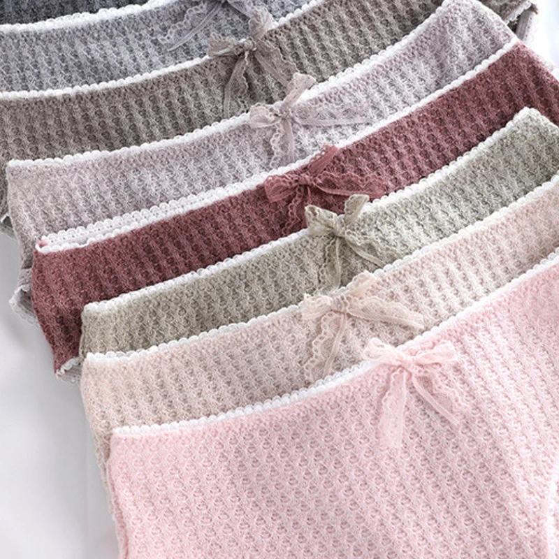 Трусы женские хлопковые с низкой посадкой 5 цветов | Женская одежда