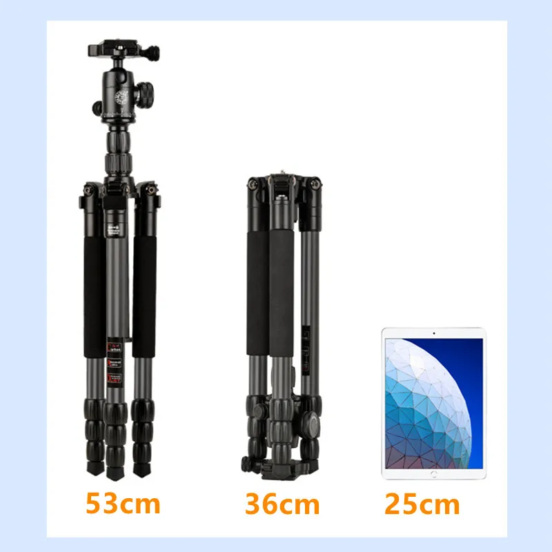 Штатив QZSD Q999SC Q999 из углеродного волокна профессиональная амортизирующая