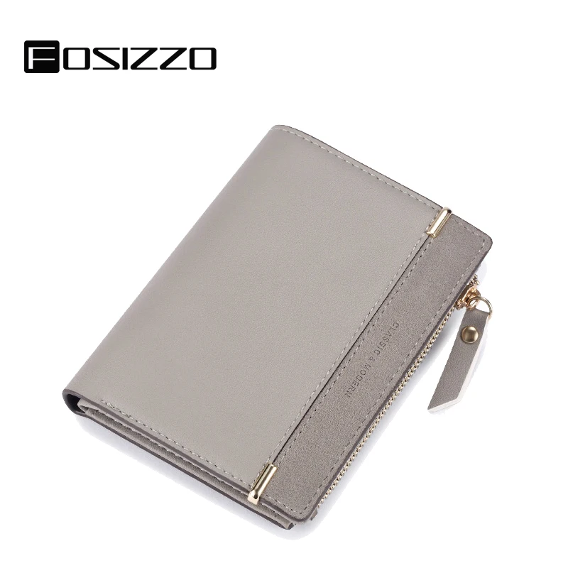 

FOSIZZO Women's Wallet Small Size Tracker Card Wallet Rags For Credit Cards With Coin Pocket Cute Kawaii Standard Wallets#3028