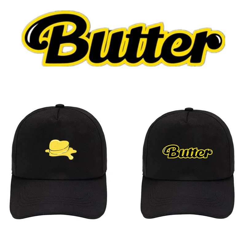 

KPOP Bangtan Boys Album Butter Summer Black Visor Hat Unisex Baseball Cap For Women And Men