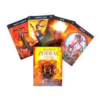barbieri zodiac oracle card tarot cards mystical guidance deck divination entertainment partys board game supports wholesale