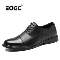 natural leather men dress shoes quality oxford shoes men plus size non slip wedding office shoe social chaussure homme