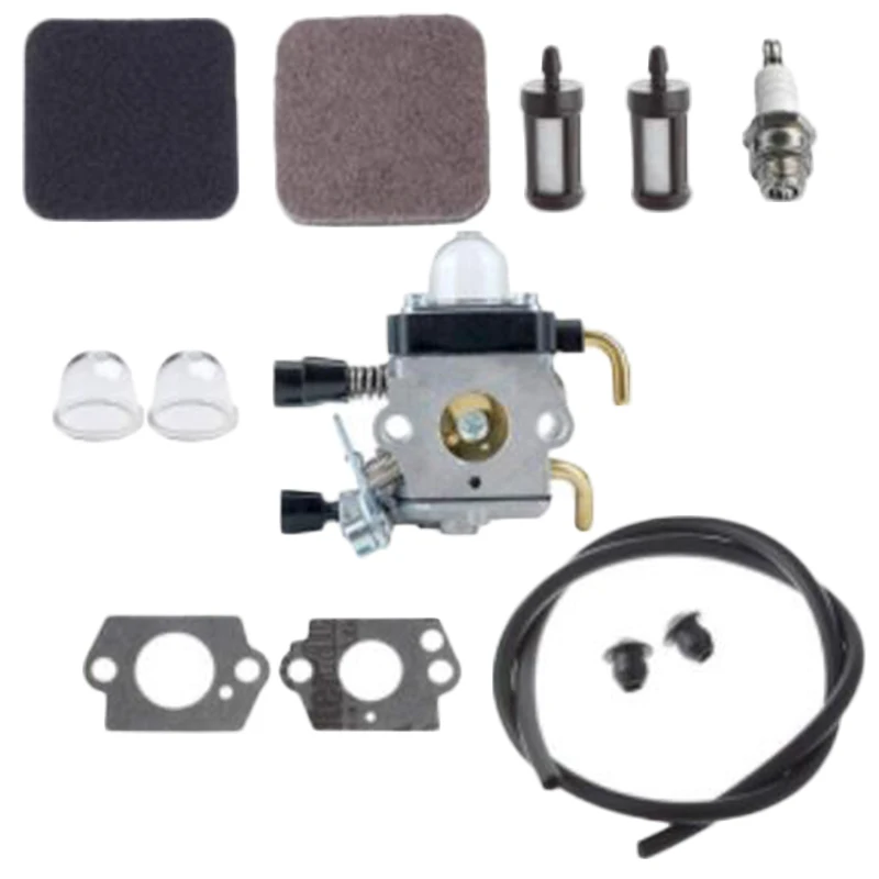 

Carburetor Carb Assembly Kit For Stihl HS72 HS74 Hedge Trimmer Lawn Mower