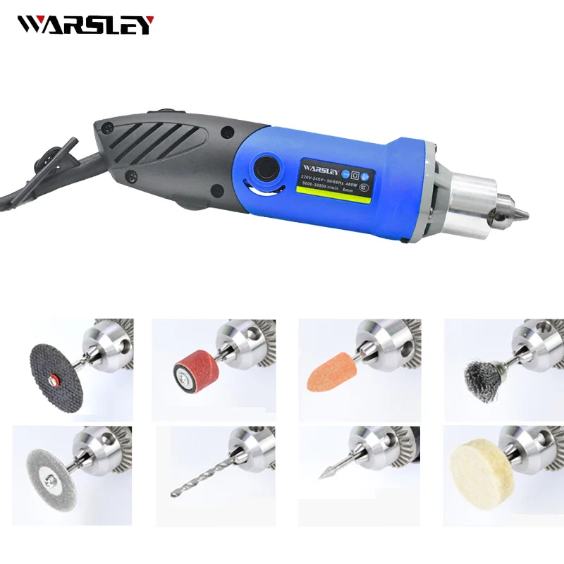 480 Вт синий гравировальный станок Dremel электрическая дрель гравировка