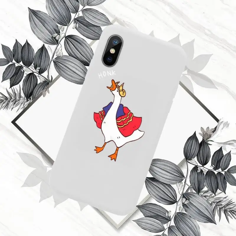 

To Honk or Not To Honk Phone Case White Candy Color for iPhone 11 12 mini pro XS MAX 8 7 6 6S Plus X SE 2020 XR
